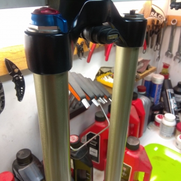 Вилка Fox 32 Float RL 26" DRCV Б/У