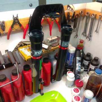 Вилка Fox 32 Float RL 26" DRCV Б/У