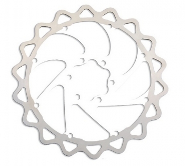 Ротор Alligator iWave 180 мм под 6 болтов белый