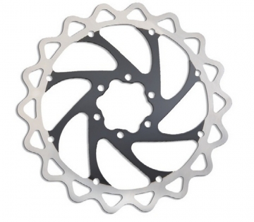 Ротор Alligator iWave 180 мм под 6 болтов черный