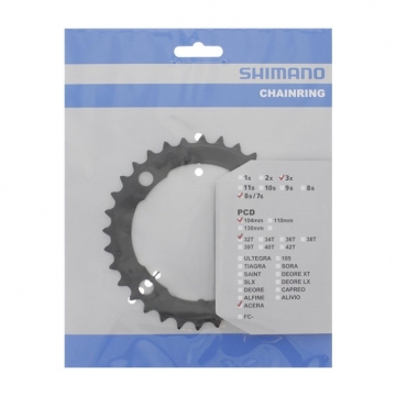 Зірка шатунів FC-M361 ACERA 32зуб.