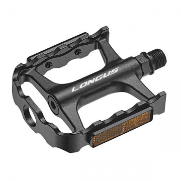 Педалі Longus  MTB PREMIUM Al, пром підшипники, чорний