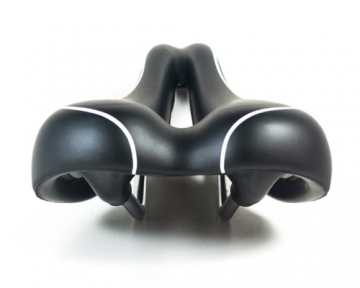 Сідло ONRIDE Morgan сталеві рамки чорний логотип