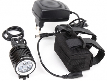 Свет передний FLASH 1600Lum, Li-Ion батарея