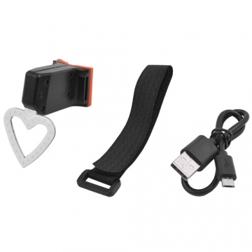 Свет задний красный (разные формы) аккум Li-ion, micro USB