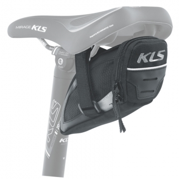 Сумка підсідельна KLS Challanger strap M (0.5 л) чорний