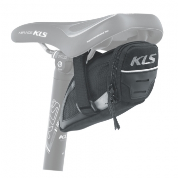 Сумка підсідельна KLS Challanger strap L (0.8 л) чорний