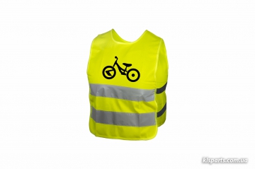 Світловідбиваючий жилет KLS Starlight дитячий bike - M