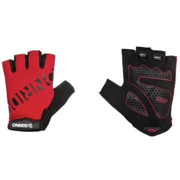 Рукавички ONRIDE Hold 20 колір Сірий/Червоний розмір XXL