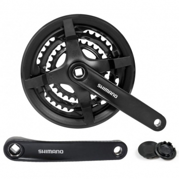 Шатуни 28-38-48Т SHIMANO FC-TY301  L170мм під квадрат