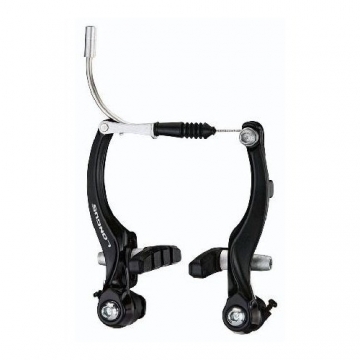 Тормоз Longus V-Brake Al, 108mm, черный+ направл трубка