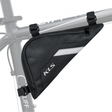 Сумка на раму KLS Triangle ECO (1 л) чорний