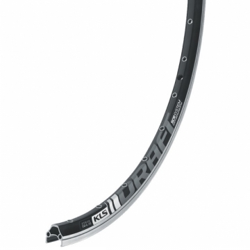 Обід KLS Draft 27,5˝ AV 32 отвори чорний