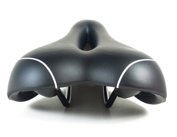 Сідло ONRIDE Relax Gel сталеві рамки чорний