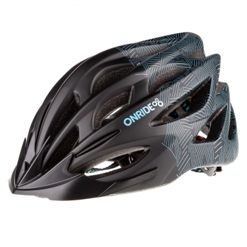 Шолом ONRIDE Mount чорний/синій M (55-58 см)