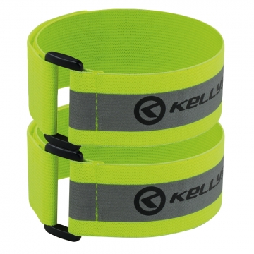 Світловідбиваюча смужка KLS Twilight застібка велкро S/M