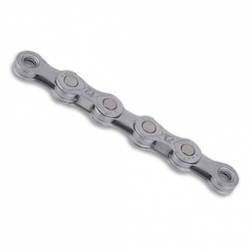 Ланцюг KMC e11 Silver 11 швидкостей 122 ланки срібний + замок