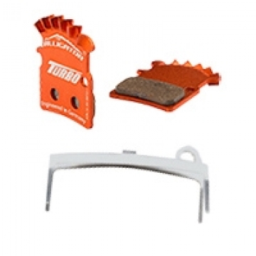 Гальмівні колодки Alligator Turbo Cooling для Shimano XTR/XT/LX/Saint/Hone наівметал