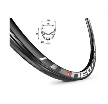 Обід Mach1 Neo Disc 27,5" (650B) 32 отвори під диск чорний