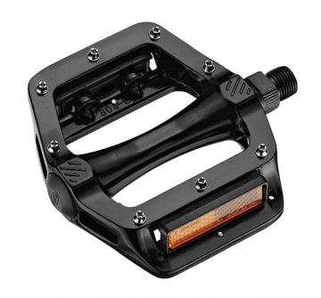 Педали BMX Al сменные пины черные