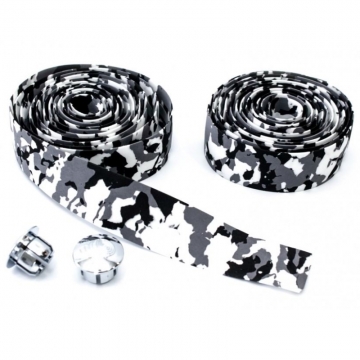 Обмотка керма шоссейного 30*1900 чорно-сірий