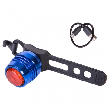 Мигалка  BC-TL5398 красный свет USB Al синий корпус