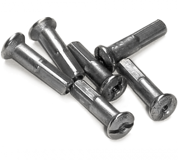 Ниппель 3/12мм серебристый