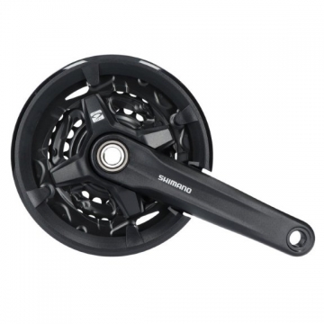 Шатуни FC-MT210-3, 175мм, 40X30X22, інтегрована вісь, захист зірок, без каретки