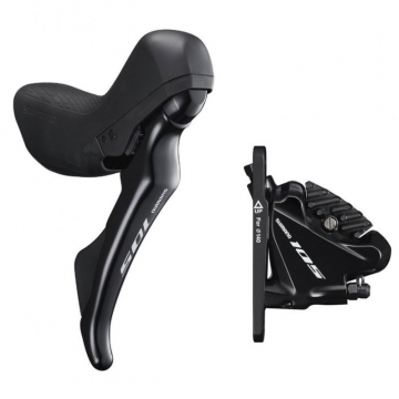 Гальмо гідравл диск для шосе R7020 105, переднє (ліва ручка, каліпер, гідроліния 1000мм)