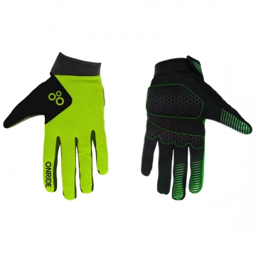 Рукавички ONRIDE Long 20 колір зелений/чорний розмір XS