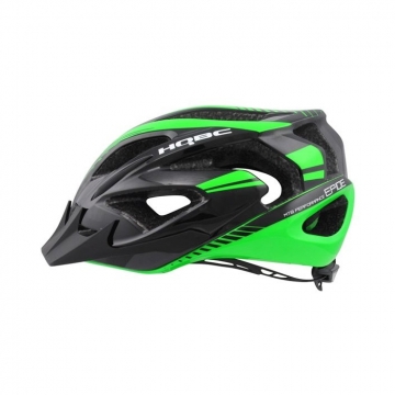 Шолом HQBC EPIQE розм M. 53-58cm, чорний/неоновый зелений