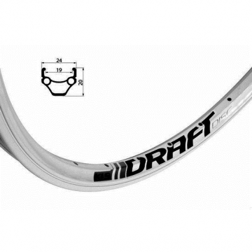 Обід KLS Draft 28/29˝ AV 32 отвори сріблястий