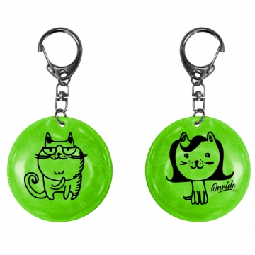 Світловідбиваючий брелок ONRIDE Котики