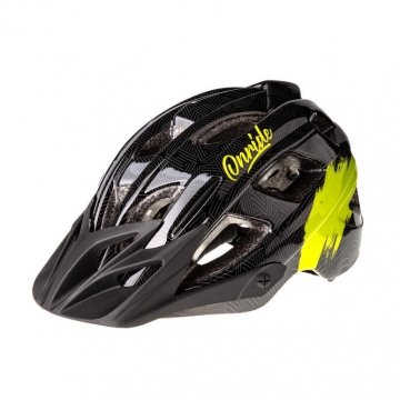 Шолом ONRIDE Rider чорний/зелений S (48-52 см)