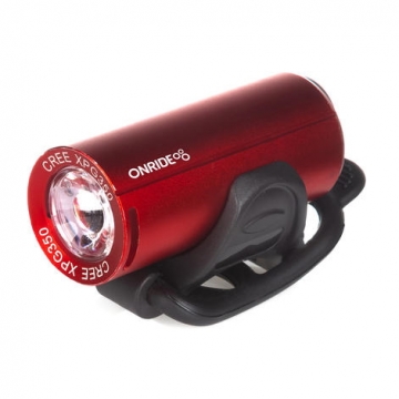 Велосипедна фара ONRIDE Cub червоний