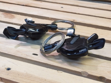 Манетки SRAM X9 10 speed черн.