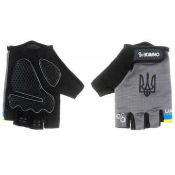 Рукавички ONRIDE Hold 20 UA колір сірий розмір XXL
