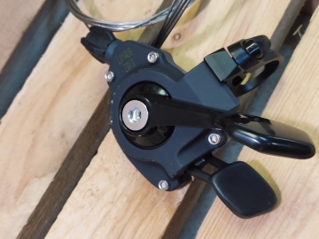 Манетки SRAM X7 10 speed черн-серебр