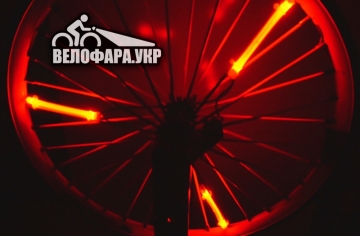 Подсветка колес на детский велосипед
