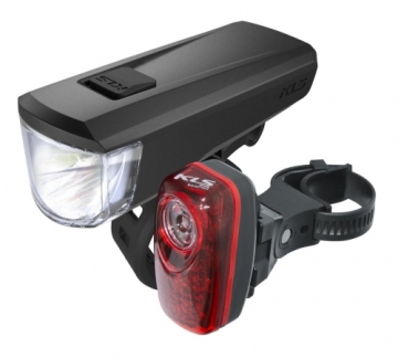 Світло переднє і мигалка KLS STRIKE NEW набір