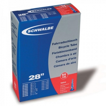 Камера Schwalbe SV15 28 (700x18/28C-622/630) ніпель FV 60мм