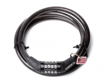 Замок ONRIDE Enigma 10 спіральний кодовий 8*1000мм