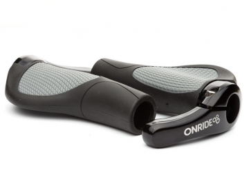 Ручки руля ONRIDE HornGrip70 Чорний/Сірий
