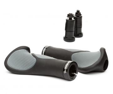 Ручки руля ONRIDE HornGrip10 Чорний/Сірий