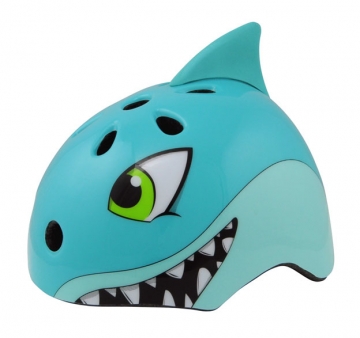 Детский шлем SHARKY, синий разм:50-54cm