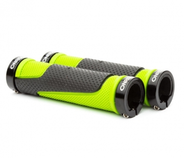 Ручки руля ONRIDE DualGrip Чорний/Зелений