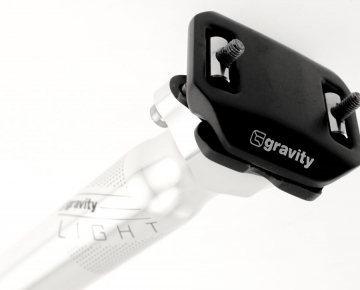 Подседельный штырь GravityLight 30,9х350 серебристый