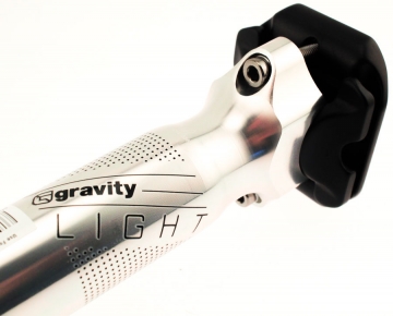 Подседельный штырь GravityLight 31,6х250 серебристый