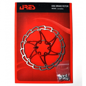 Ротор disk Ares 160мм червоний