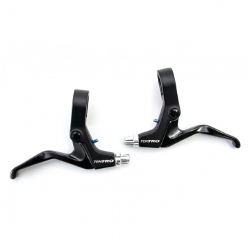 Ручки тормозные алюм. TEKTRO 319AC под 2.5 пальца черные